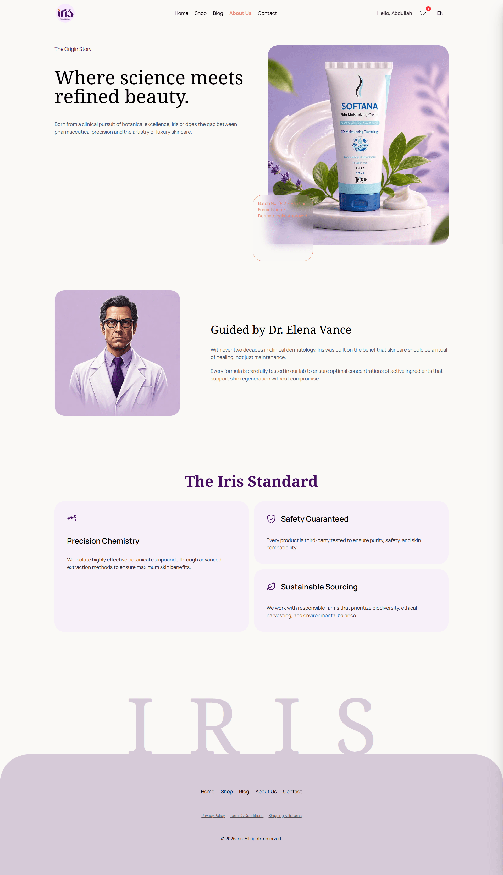 user interface